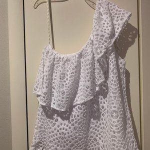 Lily Pulitzer one-shoulder top